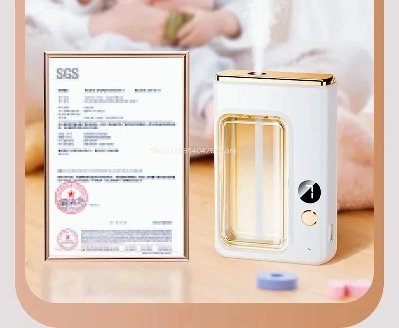 7-Speed Adjustable Digital Display Aromatherapy Diffuser Jasmine Shangri-La Hilton Scent Deodorant for Bedroom   JJ3292  KJ