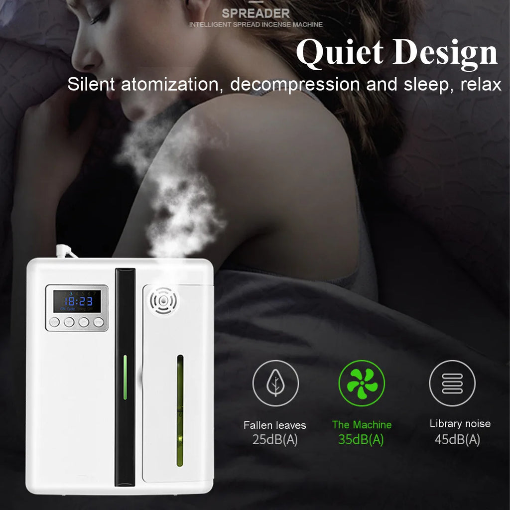 160ml Electric Oil Aroma Diffuser Fragrance Machine With Timer Scent Pure Essential Oil Diffuser Machine For Home Office Hotel