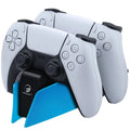 Game Wireless Charging Station for PS5 with Dual Fast Charger Dock and LED Charging Indicators