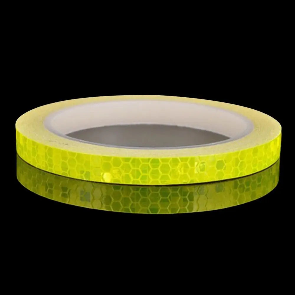Safety Motorcycle Reflective Film Reflective Stickers Bicycle Wheel Decor Tape For Cycling Bike Reflective Tape Warning Strip