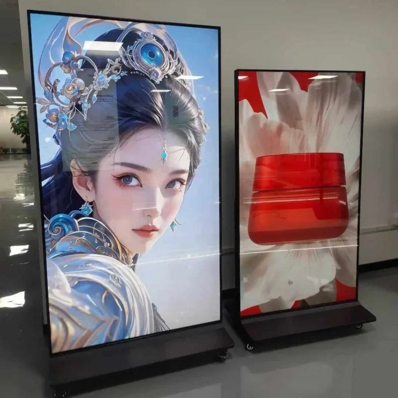 Vertical Full-screen LCD Advertising Machine with A Fixed Large-sized High-definition Screen for Commercial Signage Display