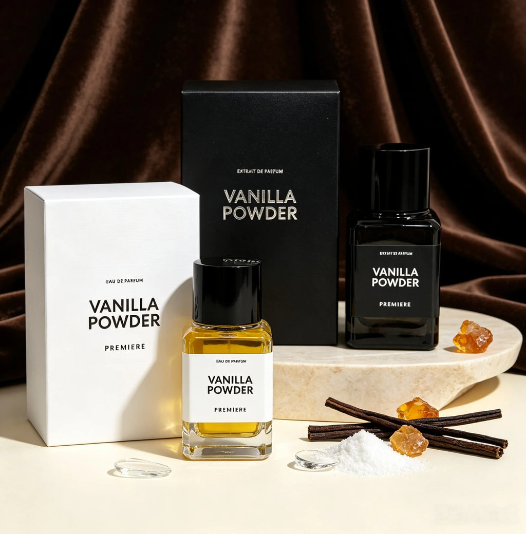 Luxury Unisex Fragrance | Vanilla Powder & Incense, Elegant Long-Lasting Scent, Fruity Floral Woody Notes