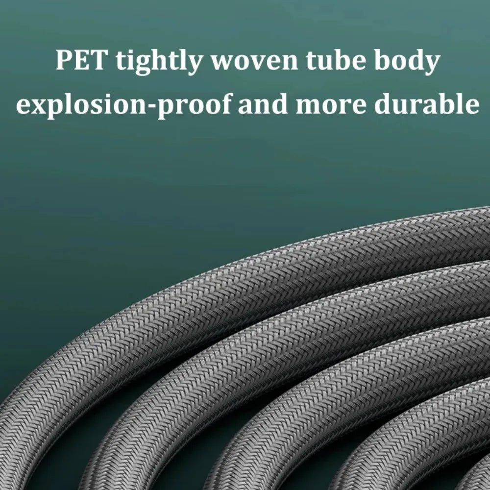 Braided shower pipe, universal water pipe, cold and hot water shower head, explosion-proof connection pipe