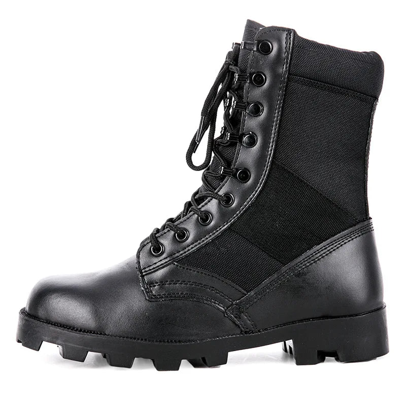 37-48 Training Boots Outdoor Hiking Climbing Shoes Green High Top Desert Boots Work Security Shoes