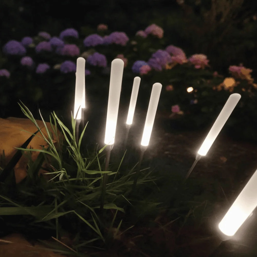 Decoration Waterproof Landscape Lighting LED Acrylic Lawn Lamp Ground-Mounted Frosted Acrylic Rod Outdoor Decorate Lamp Villa