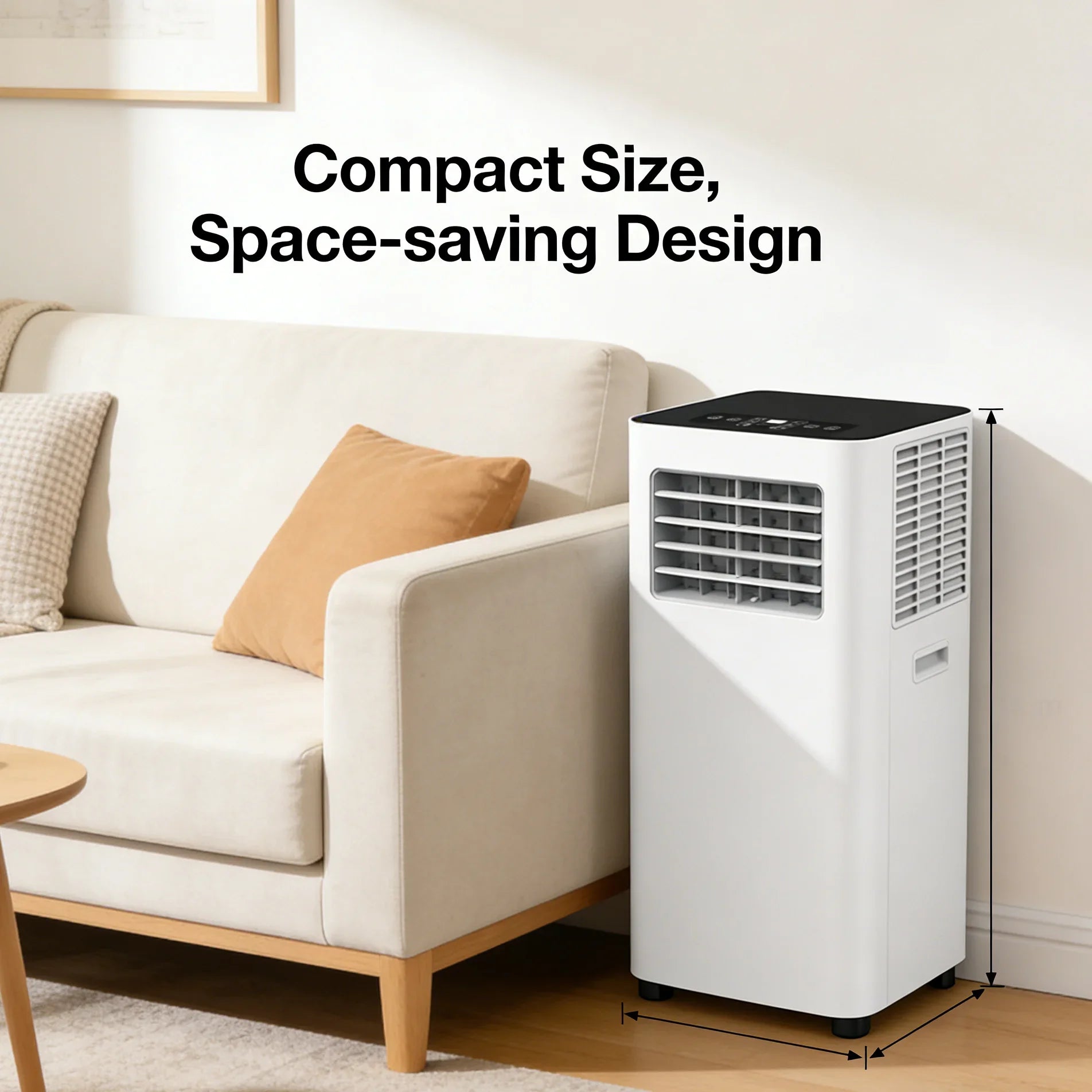 CE  2027 Portable Electric Air Conditioner 12000 BTU Cooling Only Fast Cooling  Use for Cars Houses Hotels Rooms Outdoors RVs