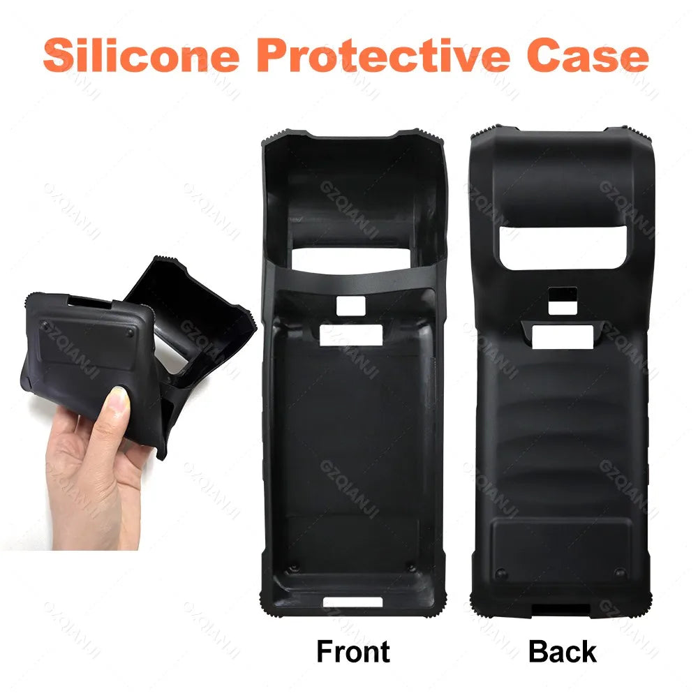 Intelligent Mobile Handheld PDA Terminal Receipt Printer 5.5'' Touch Screen Wireless Connectivity 1D/2D Reader Android 13/14