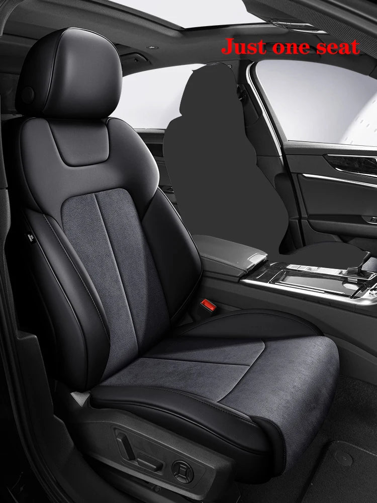 Custom 360° Car Seat Cover For TT MK2 Q7 4L Q5 A7 A6 C7 Avant Auto Interior Protector Accessories