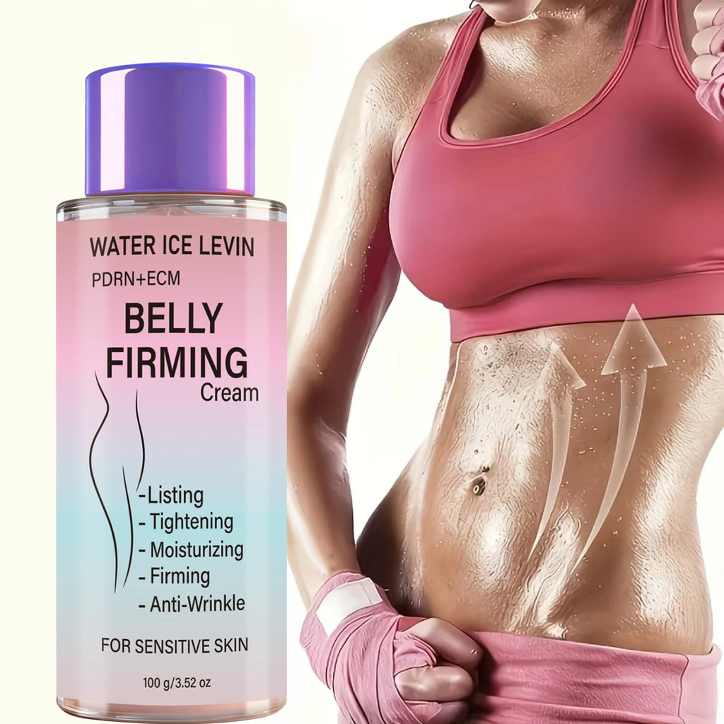 Sensitive Skin Abdominal Tightening Cream with PDRN ECM, Collagen Moisturizing Anti-Wrinkle Belly Lotion