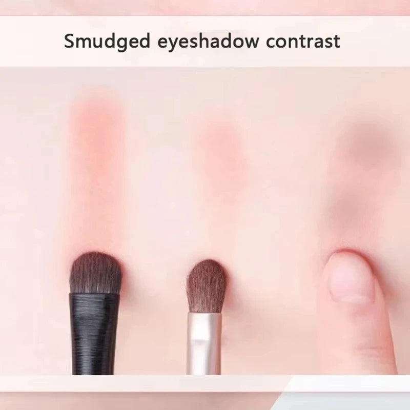 6Pcs Eye Makeup Brushes Set Professional Soft Eyeshadow Eyeliner Eyebrow Brush for Women Beginners Contouring Cosmetic Tools