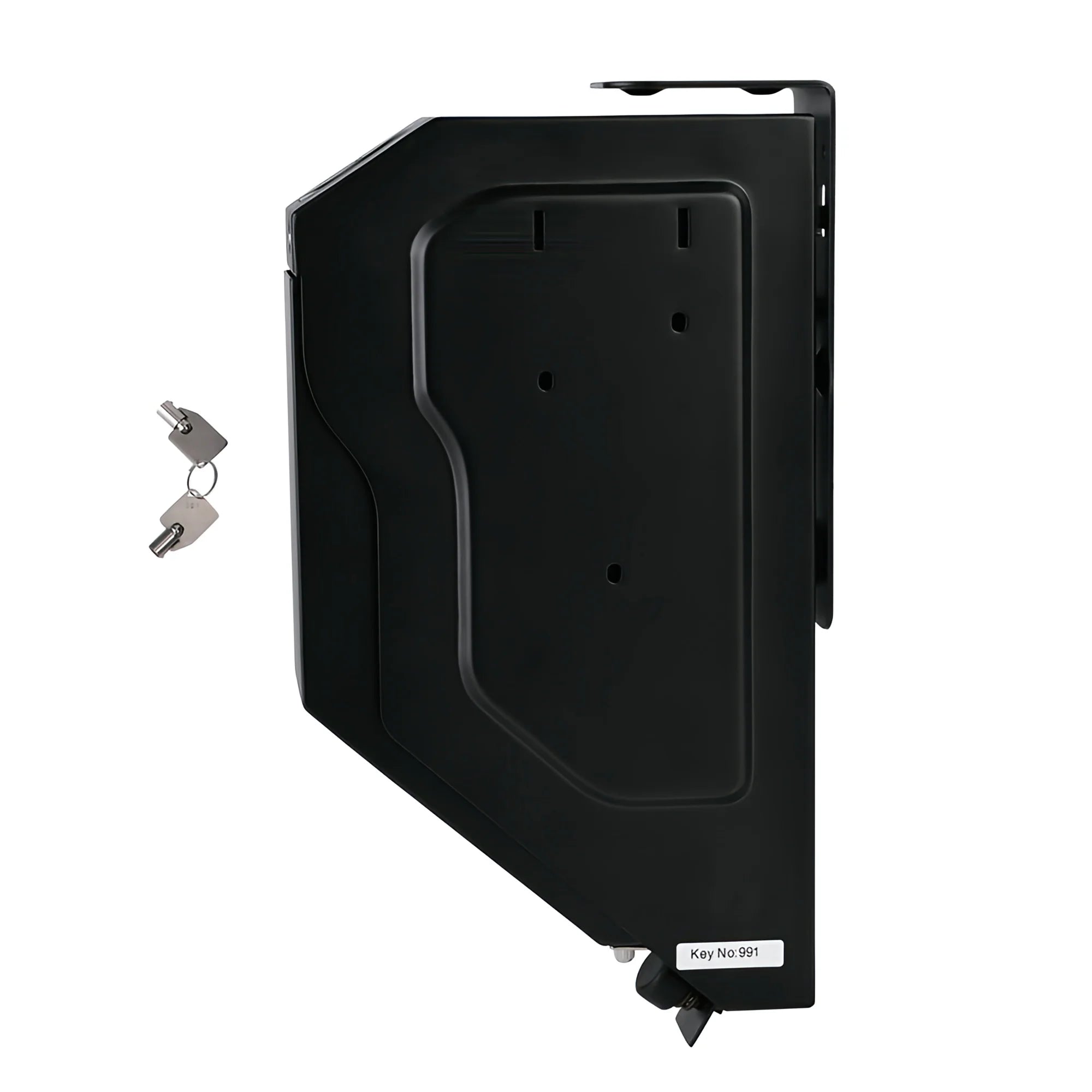 Gun Safes Pistol Box Biometric Fingerprint/Password Steel Gun Box Unlock Anti-Burglary with Keys Strongbox For Desk Cabinet