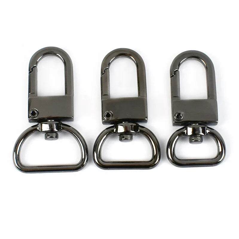 5/10/20pcs Meetee 13-19mm Bag Metal Belt Strap Buckles Carabiner Snap Spring Hook Lobster Clasp Dog for Purse DIY Leather Craft