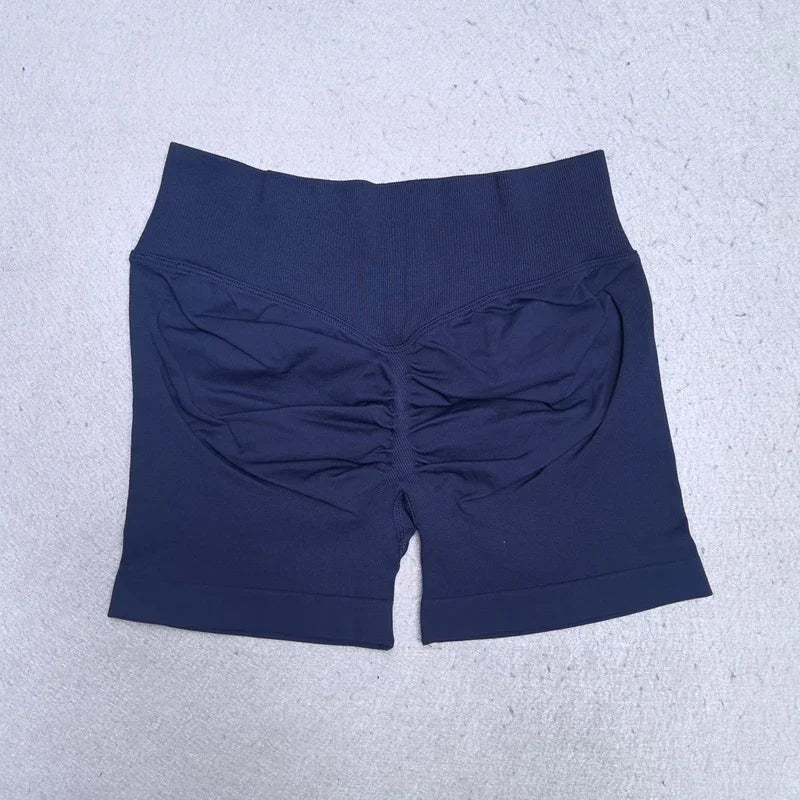 2 Piece Yoga Set Women Outfit Longline Short Sleeve Gym Top Shirt High Waist Workout Shorts Sports Suit Fitness Clothes Gym Set
