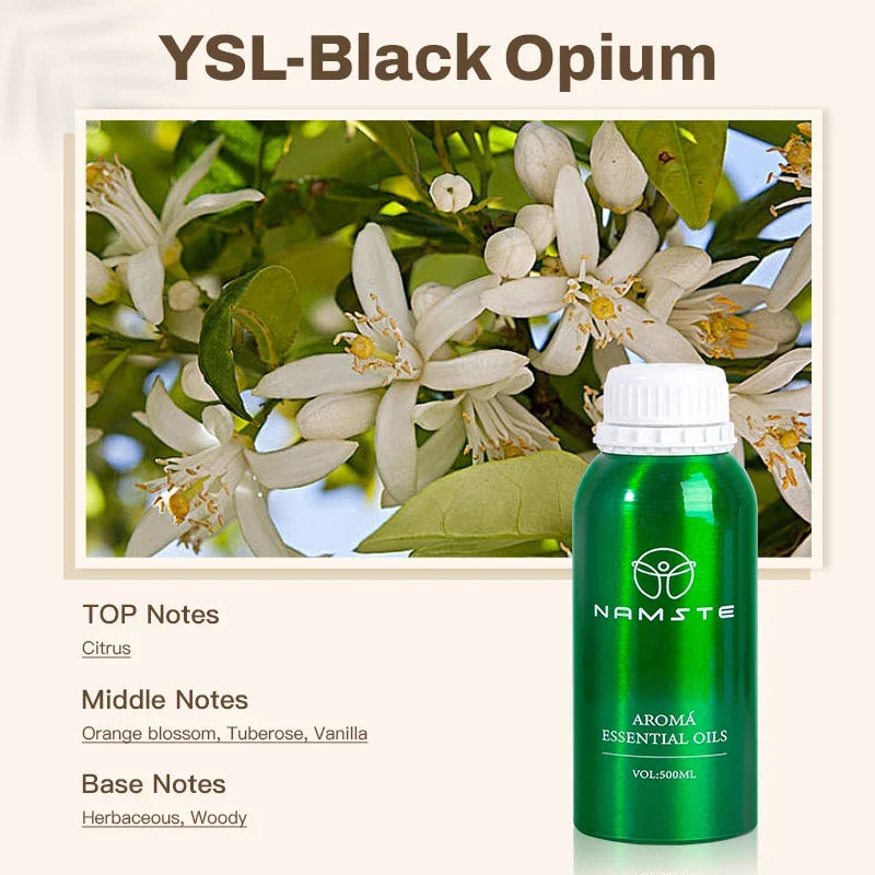Essential Oils 500ML Perfume Namste Scent Machine Home Electric Aroma Diffuser Flavoring Room Fragrance Air Freshener
