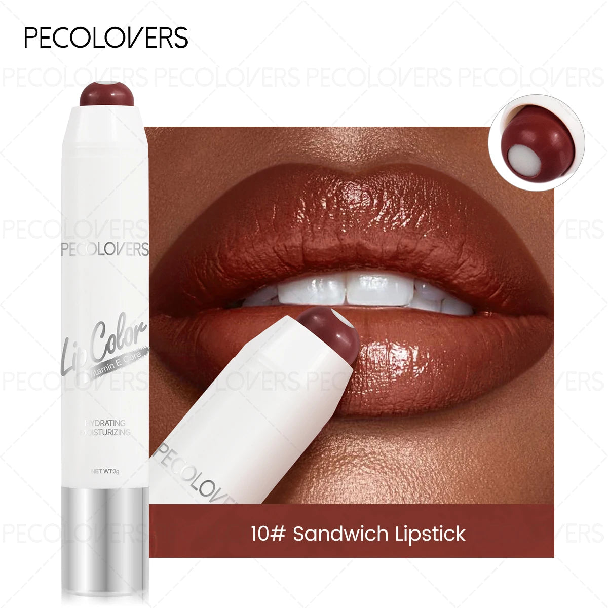 1PC Pinch Mouth Red Pen, Moisturizing Lipstick, Multi Color Selection, Suitable for Various Makeup Looks, Lip Cosmetics