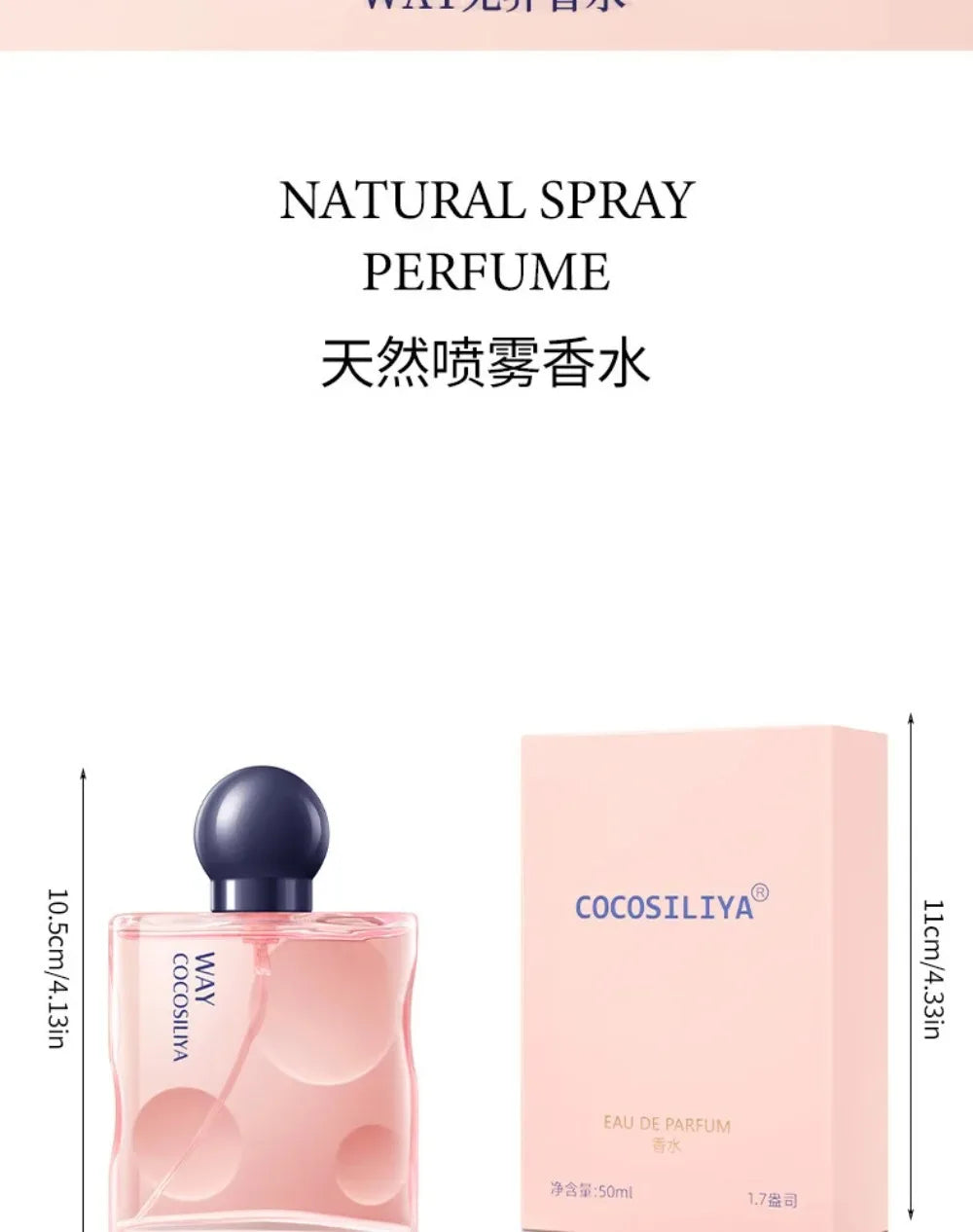 50ML Perfume Floral Fragrance Long-lasting Aroma Eau De Parfum For Women Original Perfume Brand Unbounded Temptation Perfumes