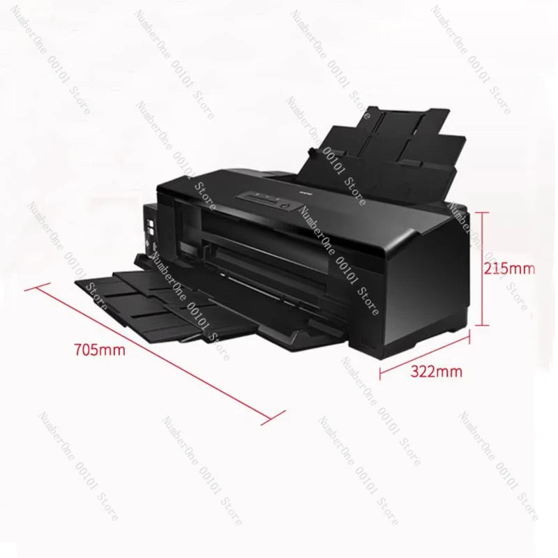 L1300 4 Color A3 Photo Printer Machine Original 90% New for  EcoTank L1300 Sublimation Ink With CISS Ink