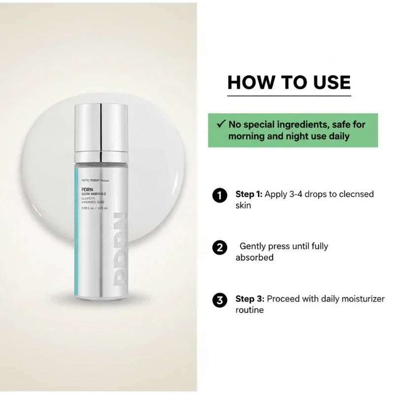 PDRN Skincare Set Ampoule Serum Cica Peptide Essence Deep Moisturizing Capsule Cream Repair Barriers Nourish The Skin Face Cream