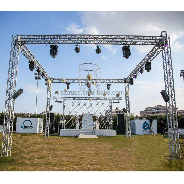 【High Quality】Truss System Professional Design Aluminum Light Truss For Sales