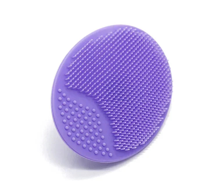 Silicone Face Scrubber Facial Cleansing Brush Face Exfoliator Blackhead Acne Face Wash Brush for Deep Cleaning Skin Care