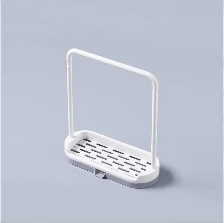Kitchen Storage Rack Dishcloth Hanging Rack Towel Sponge Drain Racks Bathroom Soap Holder Sink Desktop Organizer