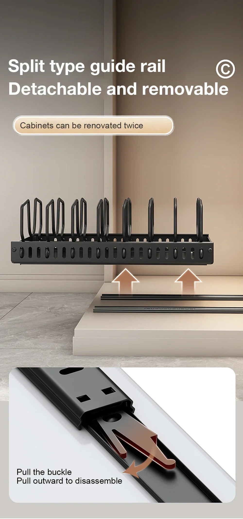 2026 Kitchen Multifunctional Organizer Pull Out for Pots/Pans Sliding Lid Holder Spice Rack & Dish Drying Racks Drawer Organizer