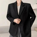 New Women's Blazer Jacket 2025 Spring Autumn Casual Design Sense Ladies Outerwear All-match Elegant Fashion Female Suit Coat