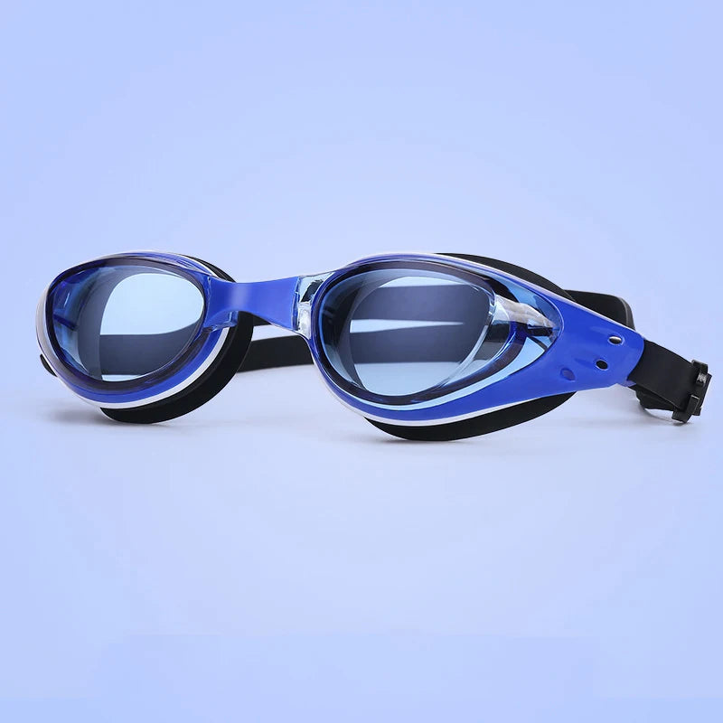 Plating Myopia Swim Goggles Men Women Professional Swimming Pool Water Sports Waterproof Glasses Anit Fog UV Shield Eyewear New