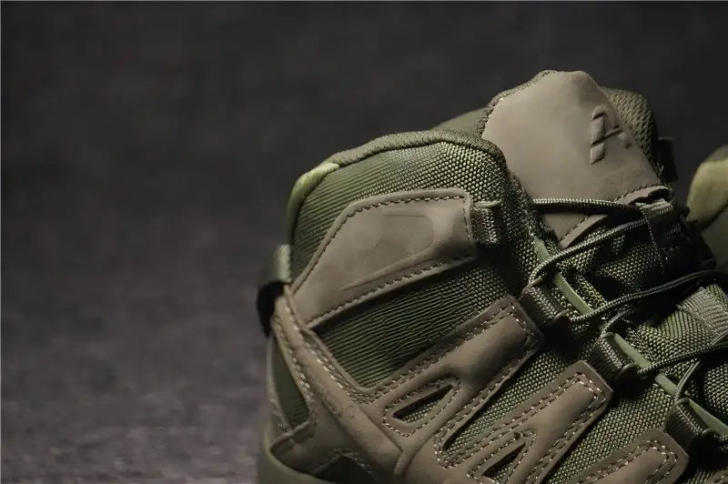 Cavalry RG Green 3D Tactical Boots Hiking Boots Green OD Green Zone Combat Boots Outdoor Sports Tactical Boots