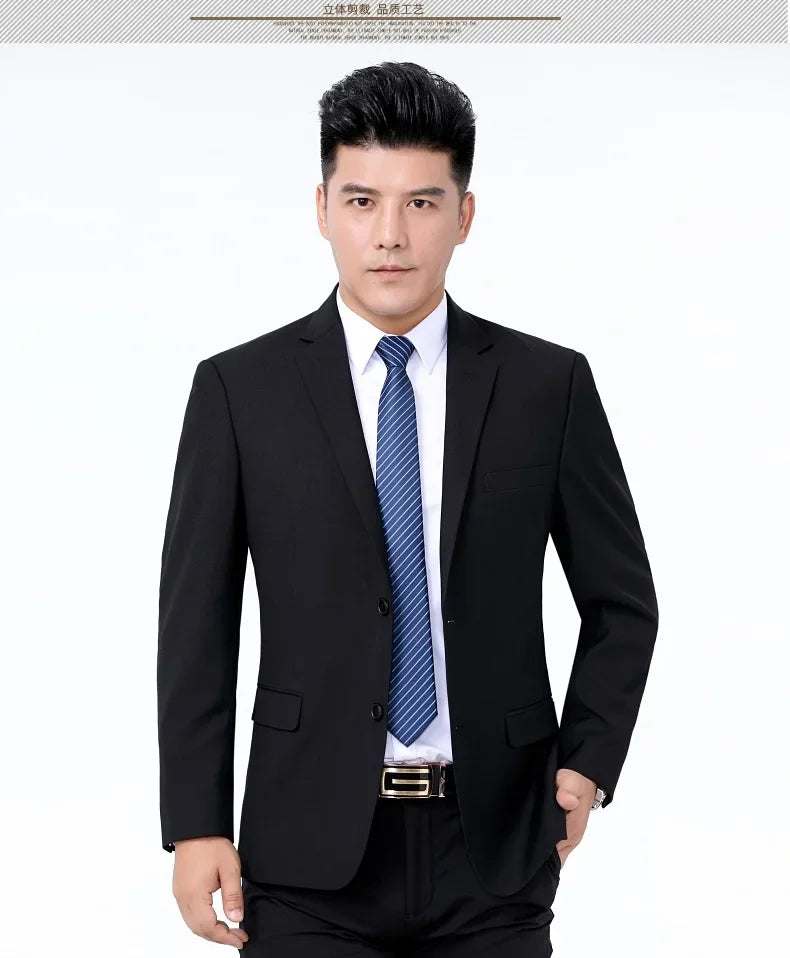 Suit Fashionable Gentleman Men's Formal Wedding Best Man Sales Work Clothes Gentleman's Professional Show Business Office Suit