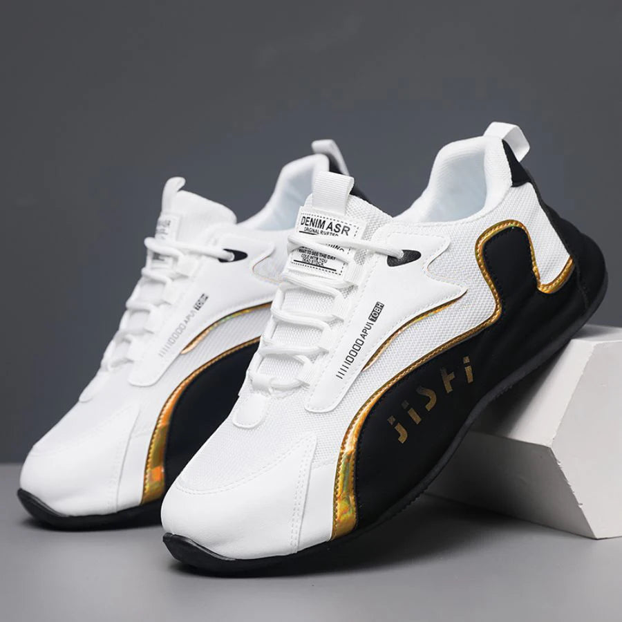 A Pair of Breathable Men's Training Shoes with Lace-Up Design, Comfortable and Lightweight, Suitable for Sports, Outdoor Activities, Commuting, and Casual Wear, Large Size Running Training Shoes
