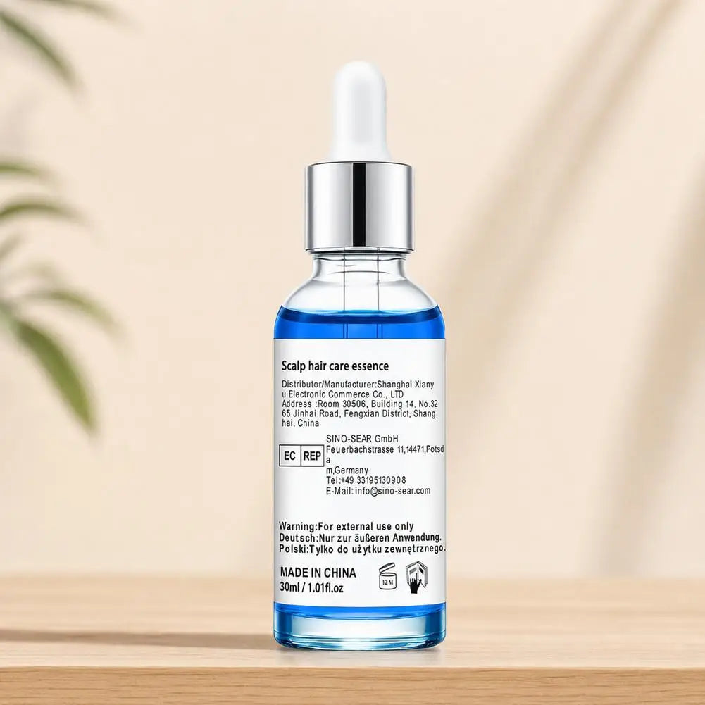 Ghk‑Cu Copper Peptide Hair Serum Fast Absorption Improve Dry Split Plit Hair End Repair Scalp Barrier Root Strengthen Repair