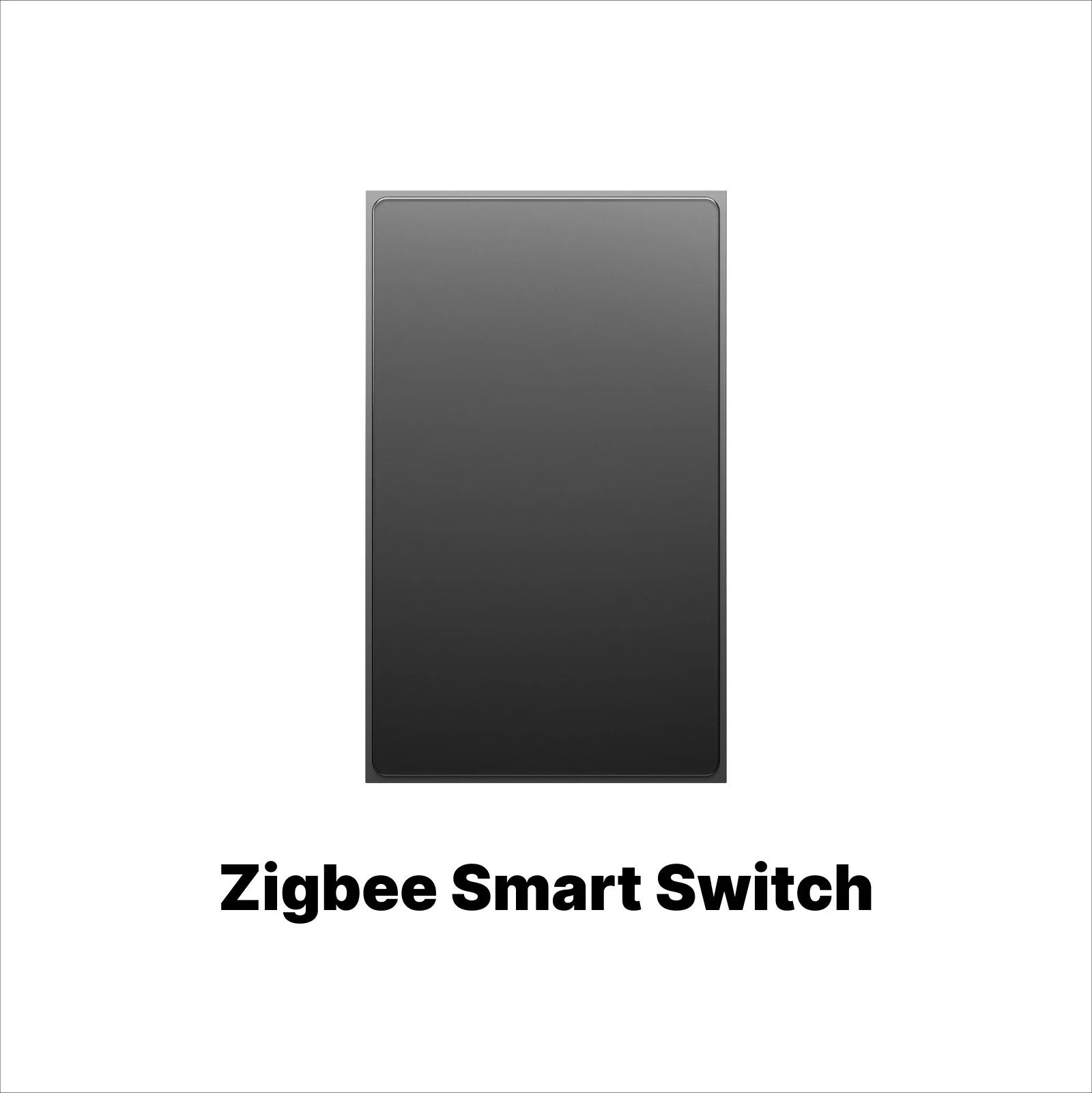 Smart Zigbee Wall Switch with Touch Glass Panel, Scene Mode Switching & APP Remote Control, No Neutral Wire Required