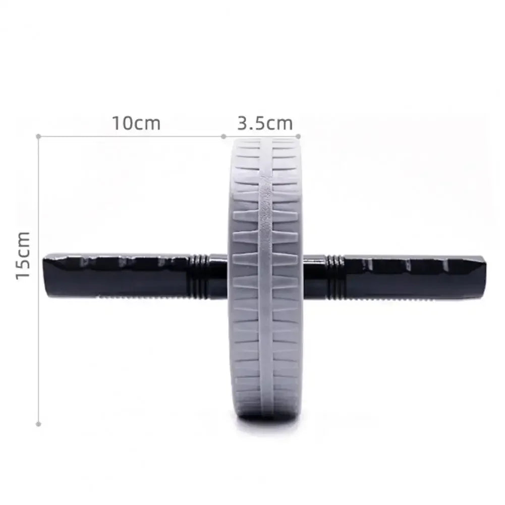 Workout AB Roller Wheel Non-slip Abdominal Roller No Noise Abdominal Trainer Abdominal Exerciser for Home Gym Strength Workouts