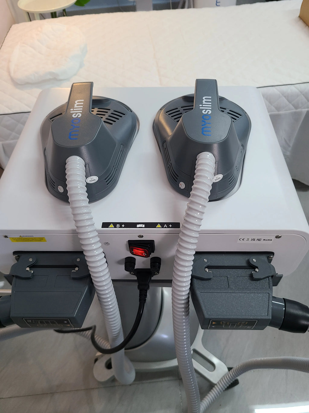 MYOslim 6500W Professional Body Sculpting Machine EMS Neo RF 15 Tes Muscle Electromagnetic Stimulation for Slimming