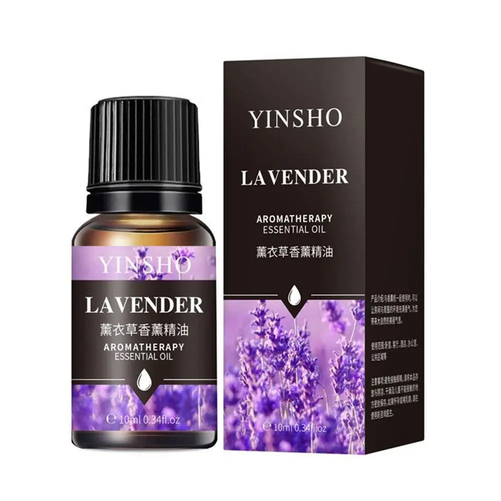16 Flavors Essential Oils Water-soluble Lavender Rose Car Air Fresheners Perfume Refill Aroma Diffuser AirHumidifier Home 10ML