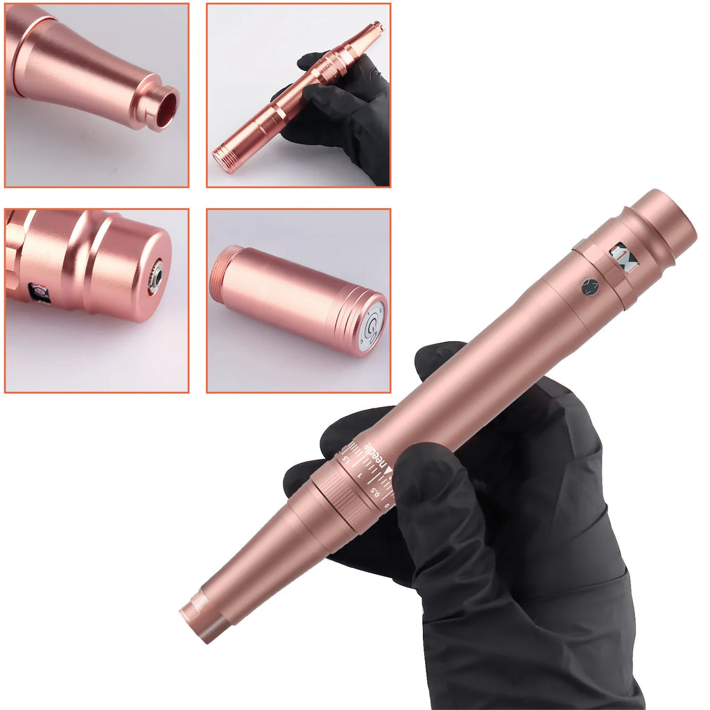 Eyebrow tattoo pen, embroidery, eyebrow tattooing machine, fully throwing eyebrow tattooing clip, wireless charging beauty devic