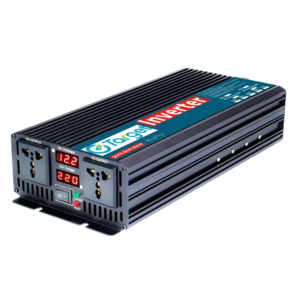 10000W 15000W 20000W Pure Sine Wave Inverter DC 12V To AC 220V 60Hz Power Car Inverter Converter Multiple plug options 10KW-30KW