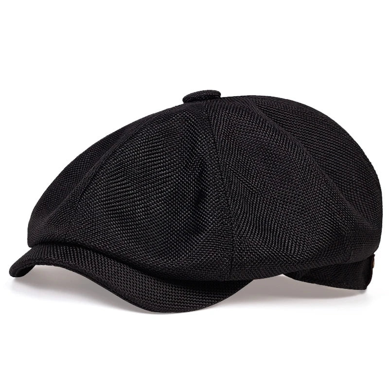 Retro Newsboy Caps Men Octagonal Hats British Painters Hats Autumn Winter Berets Herringbone Flat Caps Hip Hop Berets Gorras