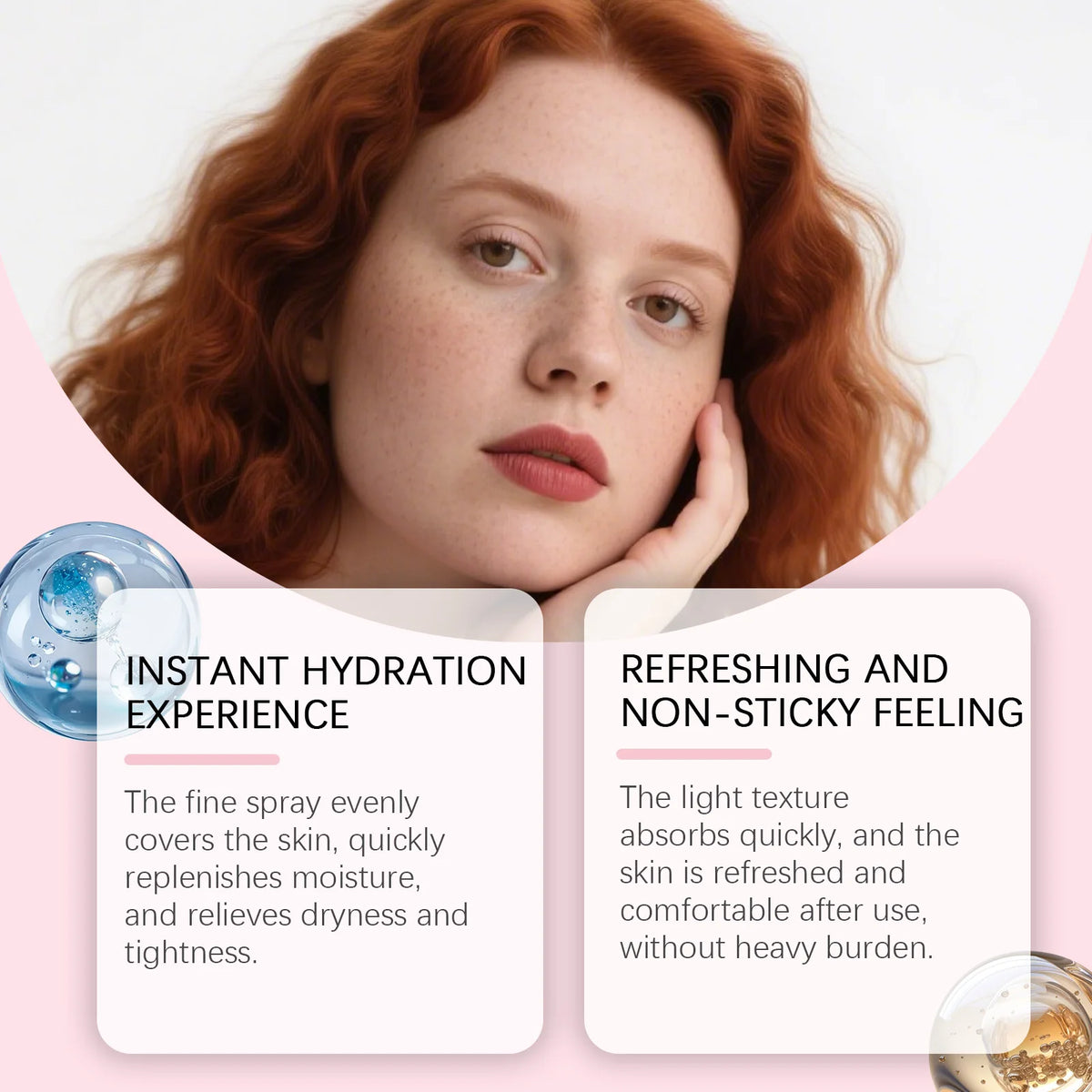 2026 PDRN Pink Collagen Glow Jelly Mist Serum Collagen Essence Spray Nourish Moisturiz Face Serum Toner Improve Drying Skin Care