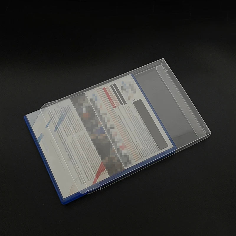 Suitable for PS5, PS4, PS3 game card storage display, storage protection, transparent box