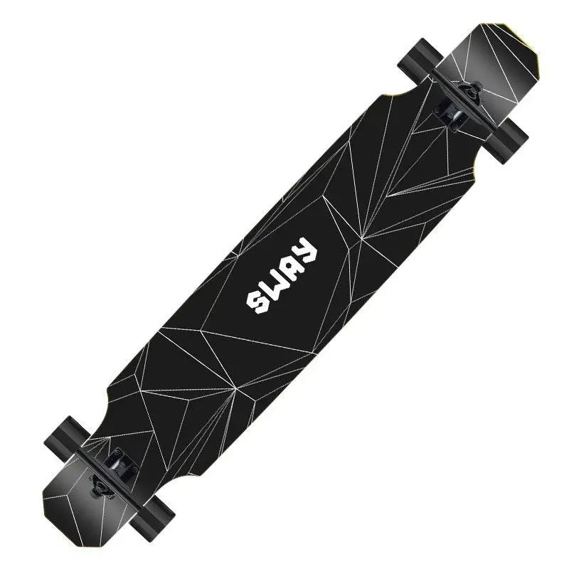 Longboard Skateboard for Beginners Cruiser Dancing Board with 9-Ply Maple Deck PU Wheels for Boys Girls Teens Street Commuting