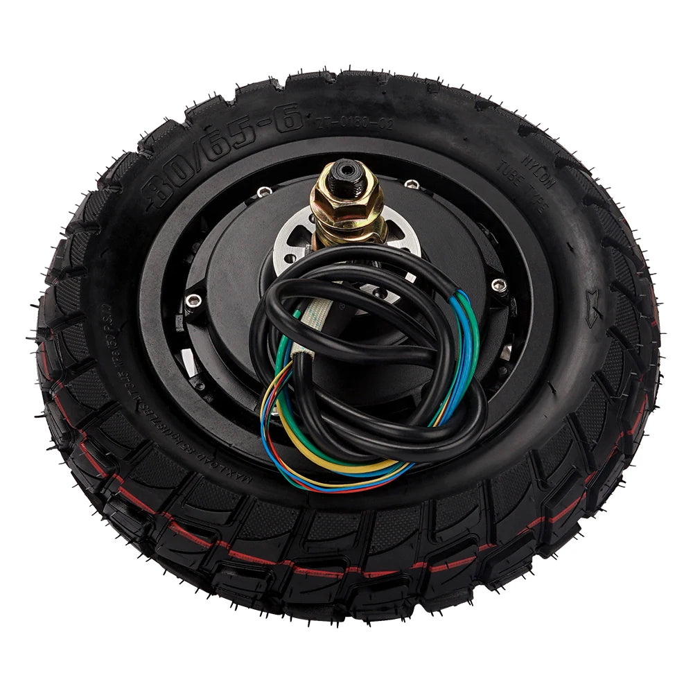 10 Inch Dual Drive Electric Motor 52V60V1600W3000W Powerful Electric Scooter Hub Motor Disc Brake Brushless Vacuum Tire E-Bike