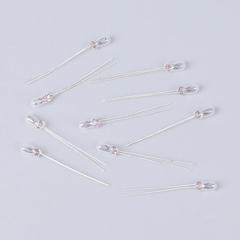 10 Pcs Car Dashboard Lights | Car Instrument Lamp T3 Led Dash Light Bulbs | 12 Volt LED Car Light Lamp Dash Bulbs