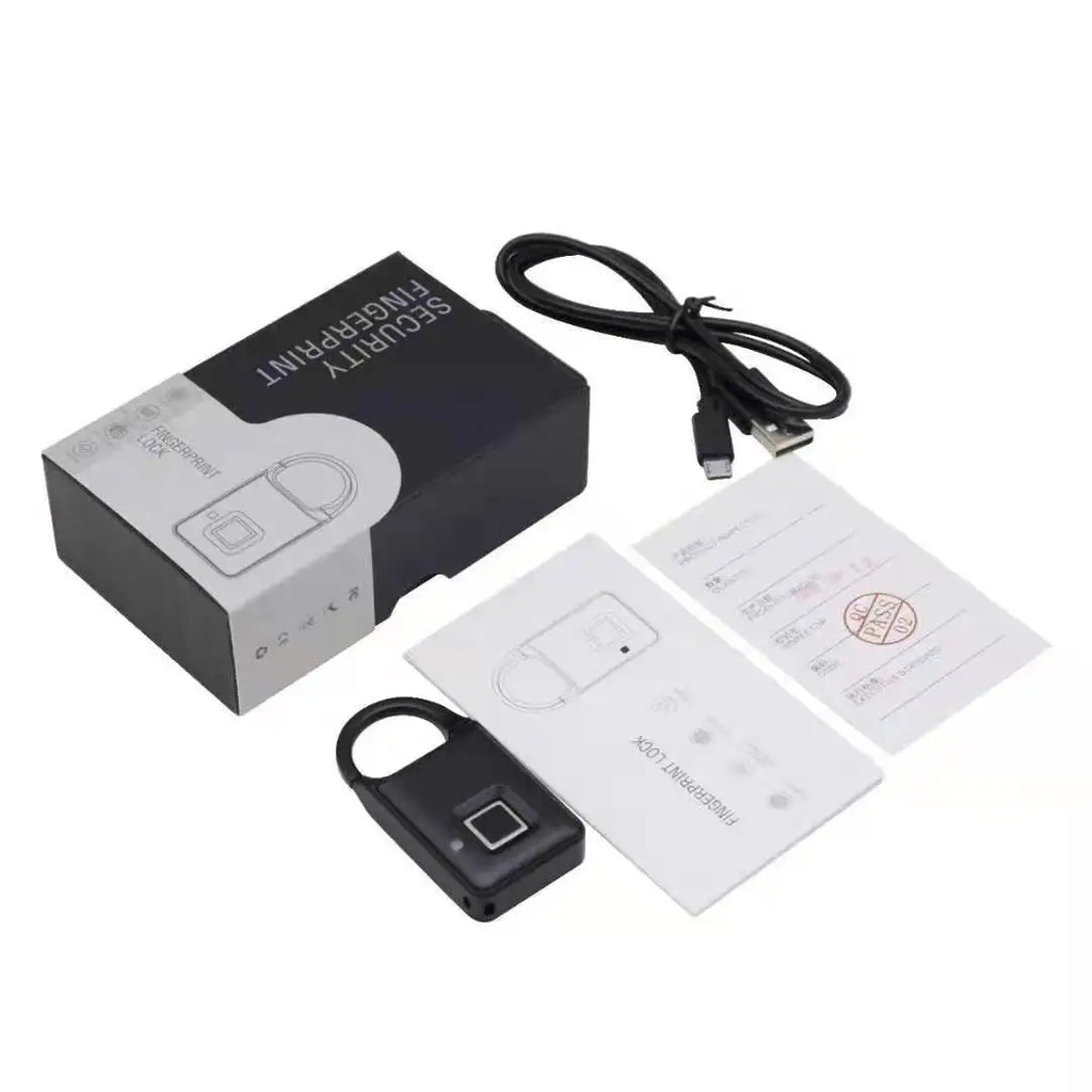 Biometric Fingerprint Combination Keyless Dormitory Door Lock Bluetooth-compatible 4.1 Anti-theft Securit Padlock