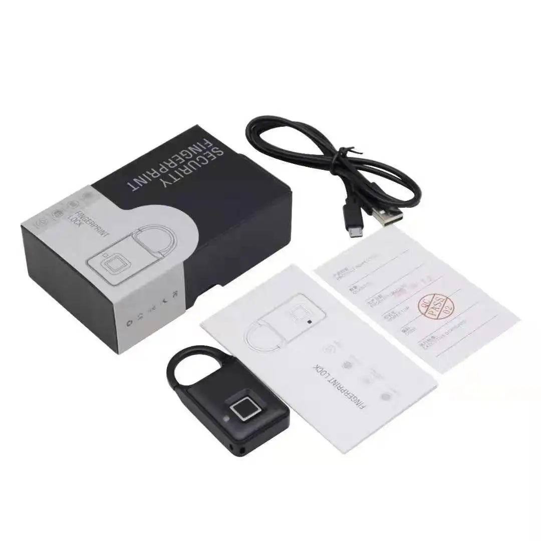 Biometric Fingerprint Combination Keyless Dormitory Door Lock Bluetooth-compatible 4.1 Anti-theft Securit Padlock