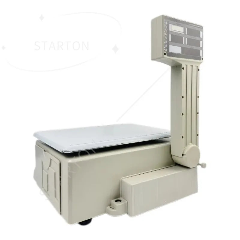Label Printing Scale With Printer Barcode Weighing Label Printing Scale for Butchering Weighing Scale With Label Printer 30kg