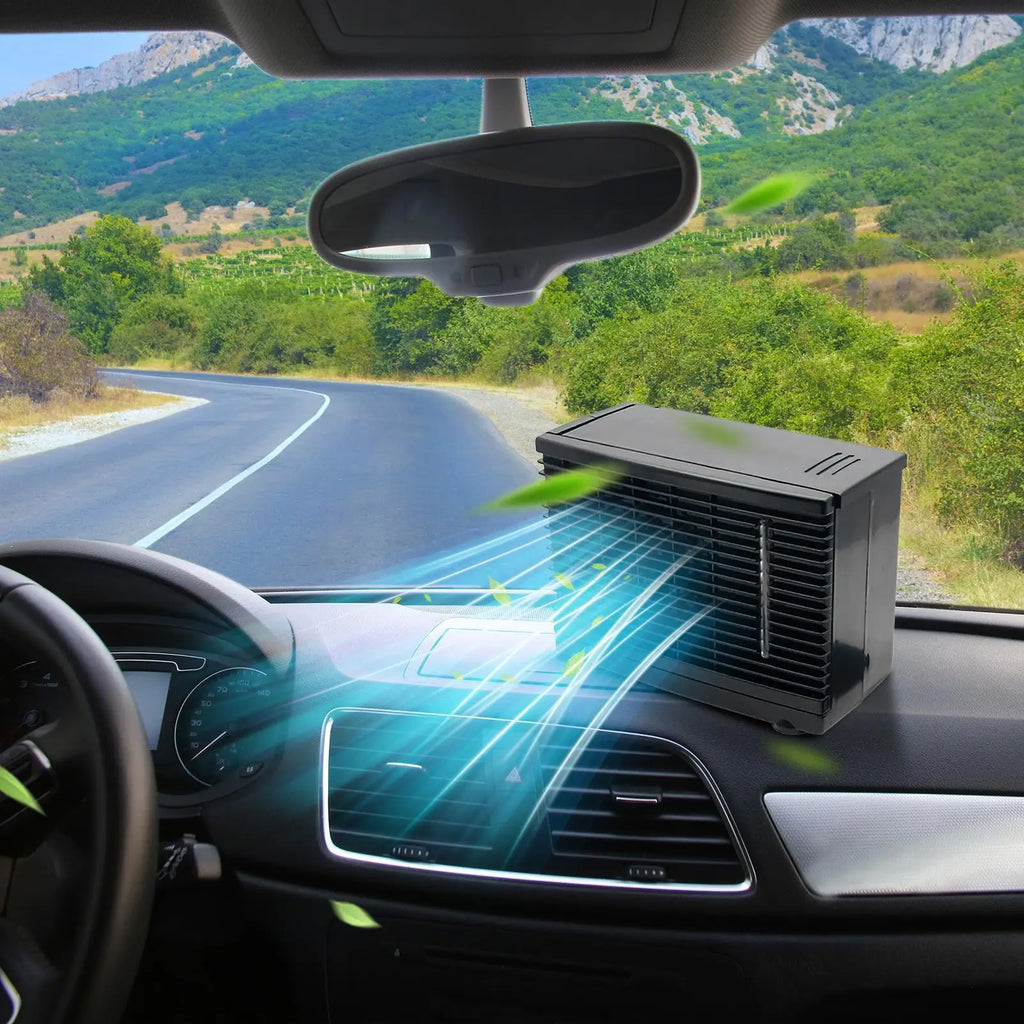 Portable Air Conditioners For Car Vehicle Air Conditioner 12V Fan With Cold Water Tank Suitable For Families And Cars