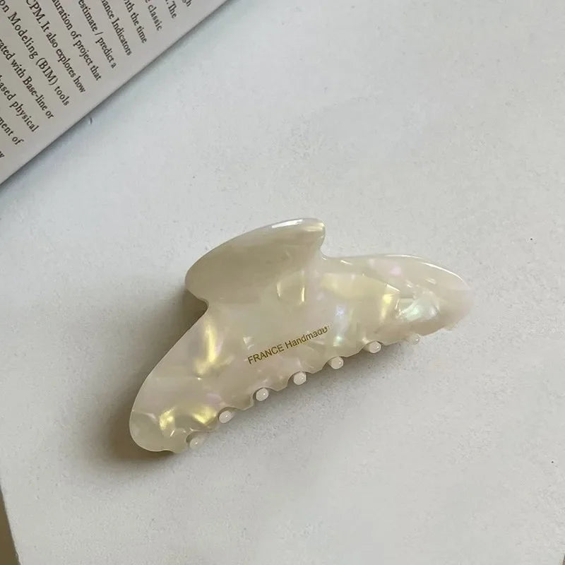 High-end Acetate Large Plate Hair Claws Fashion Hair Accessories Women Trend Back Head Clip Boutique Cute Girl Hairpins Headwear