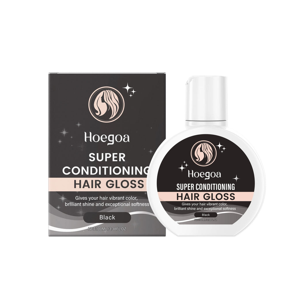 5Colors Super Gloss Hair Conditioner Gloss Rinse Out Semi-Permanent Hair Gloss that Enhances Color and Boosts Shine & Hydration